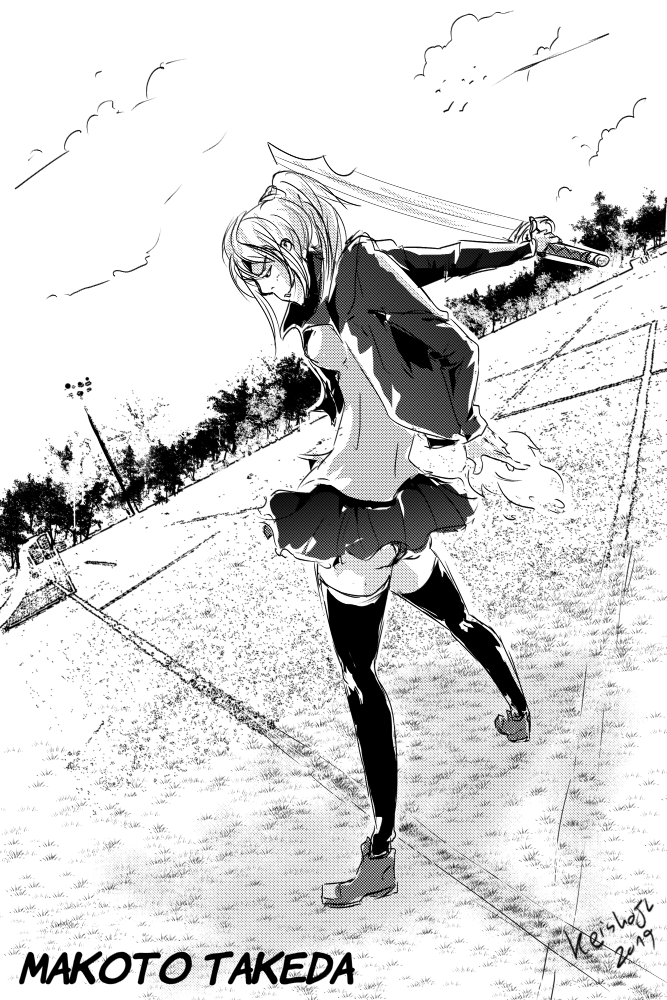 Makoto Takeda Fight By Keishajl On Deviantart