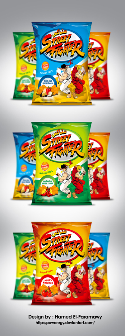 Snacks Street Fighter