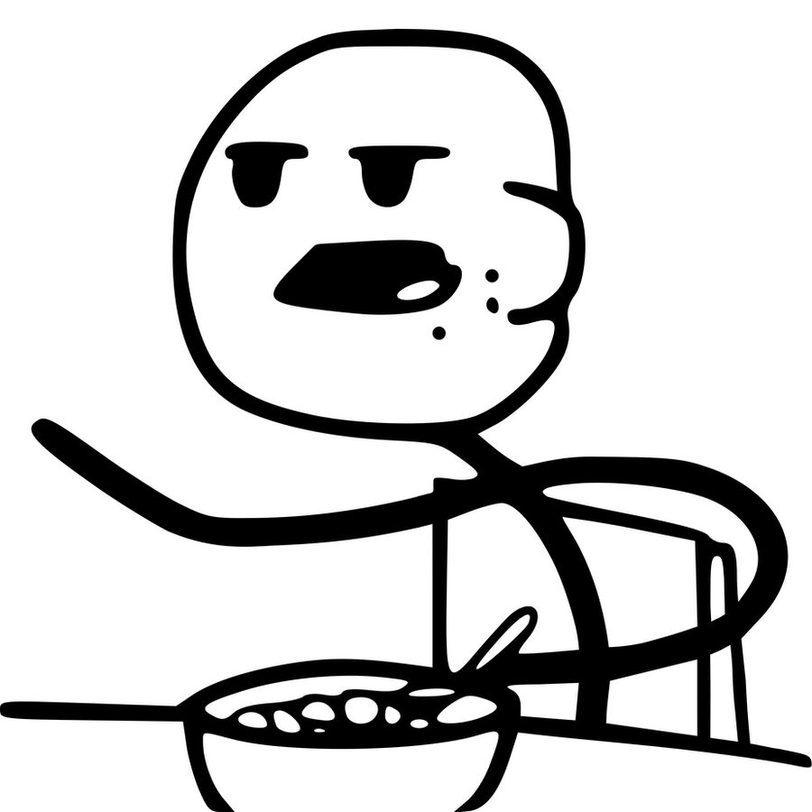 Cereal Guy in HD by CrusierPL