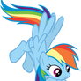 Hovering Rainbow Dash