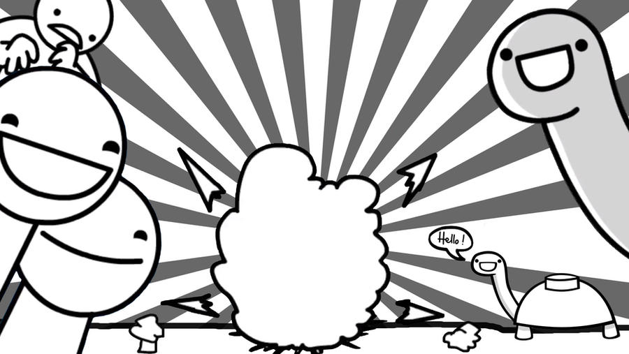 Asdf Exploding Turtle Mineturtle Wallpaper ASDF MOVIE 5 by Blackverse on DeviantArt