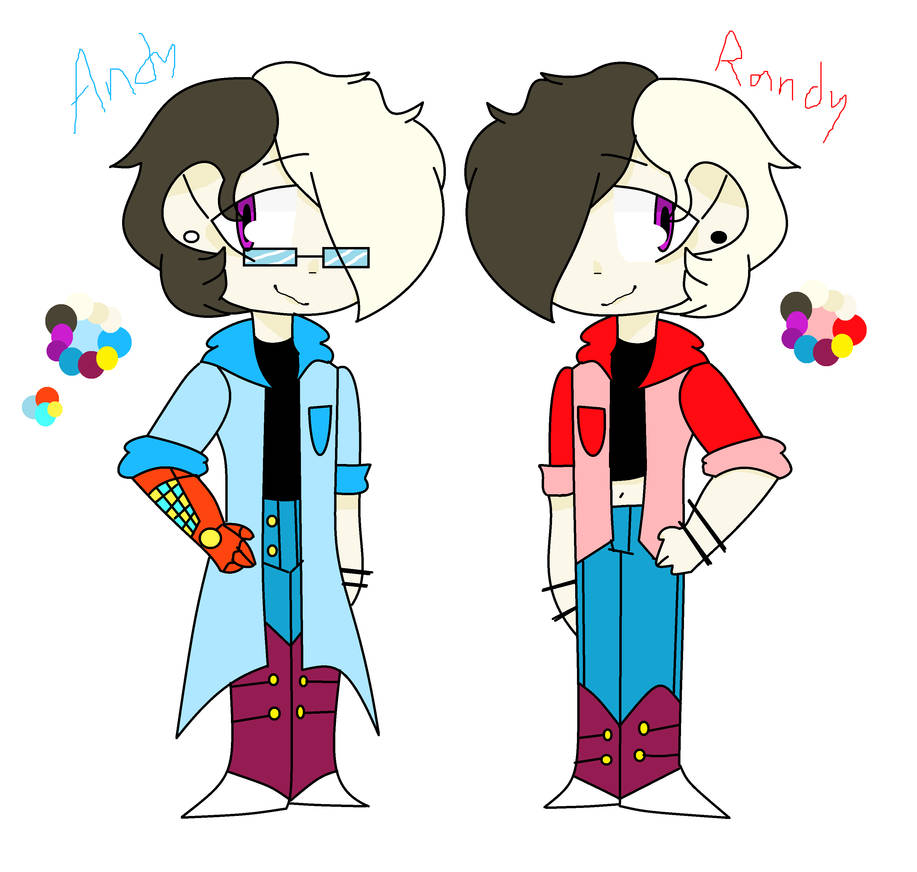 Andy and Randy color ref by TheCatQueen10 on DeviantArt