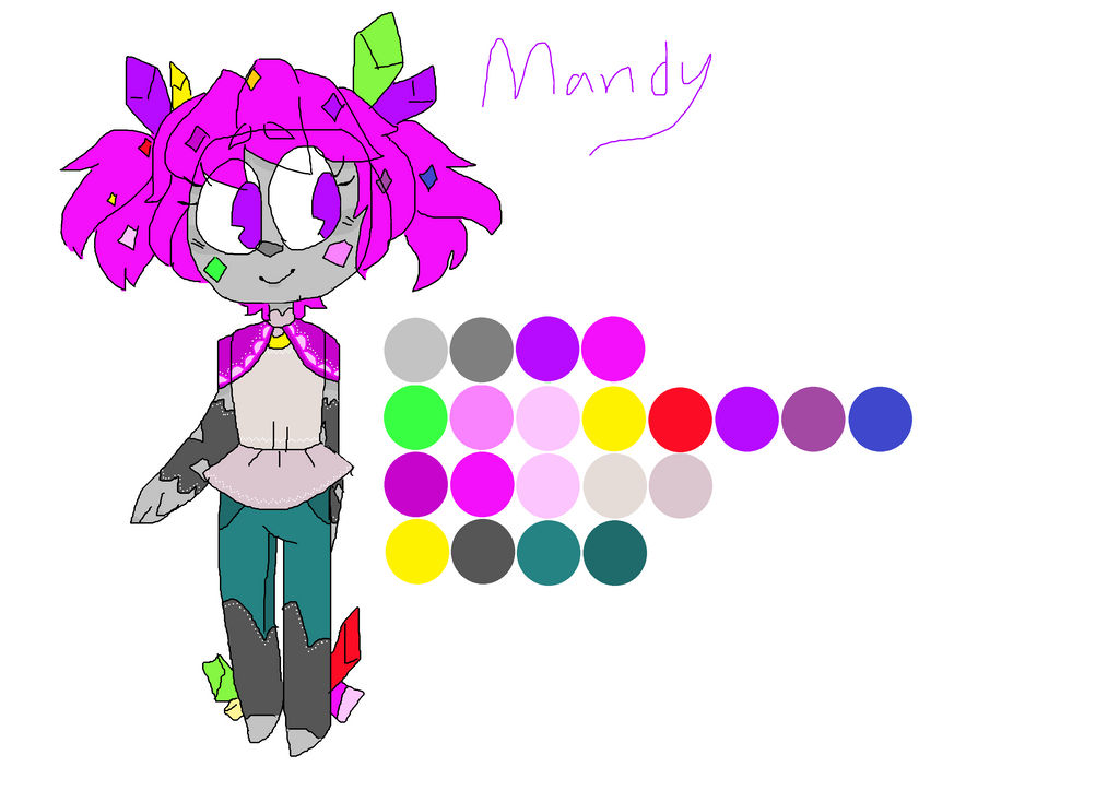Mandy color ref by TheCatQueen10 on DeviantArt