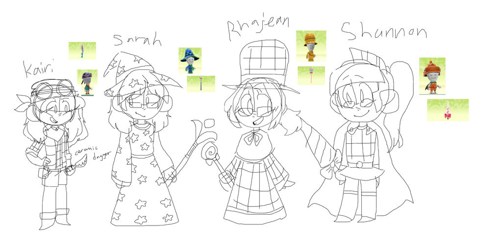 Miitopia Squad 1 by TheCatQueen10 on DeviantArt
