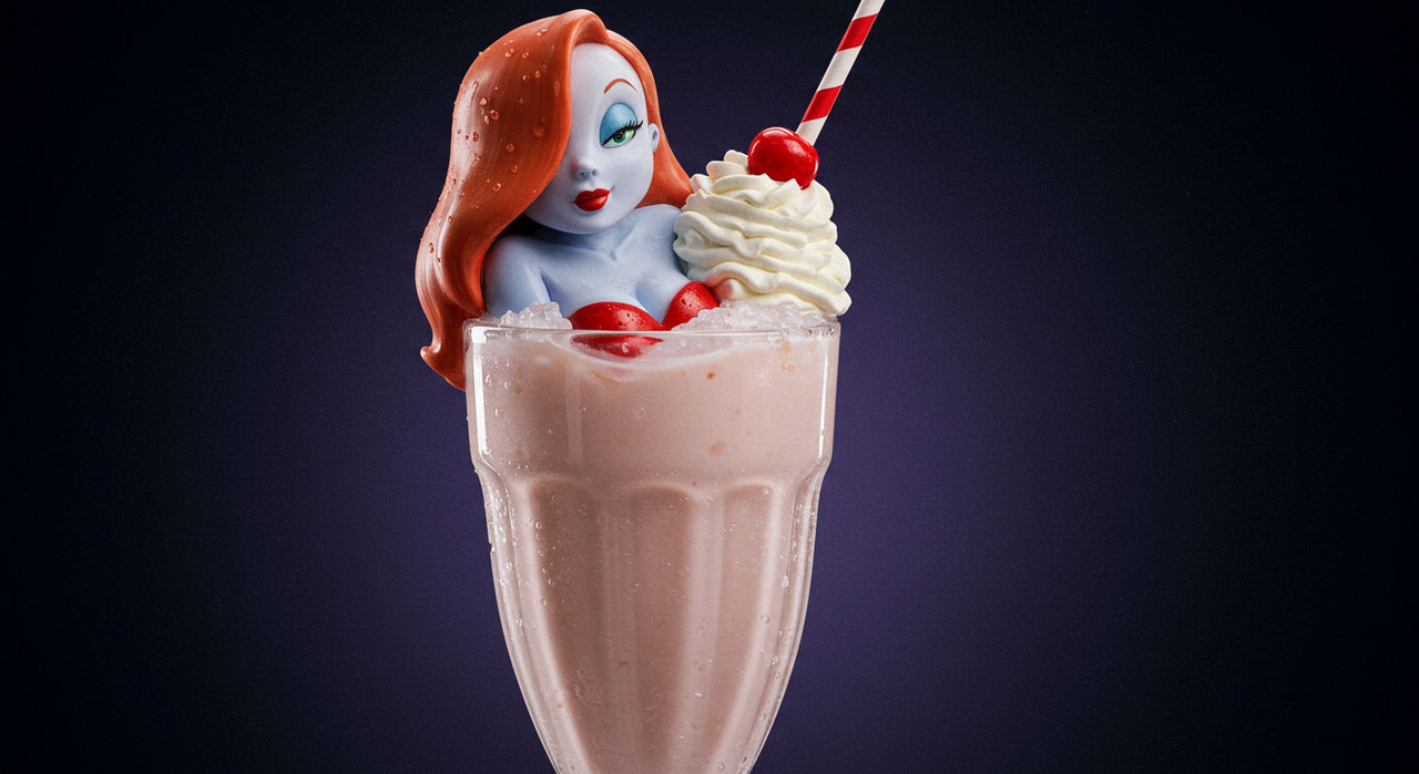 Milk Shake Rabbit Jessica Rabbit Milkshake by Listersmate on DeviantArt