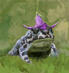 Study sketch of a toad by Adata22