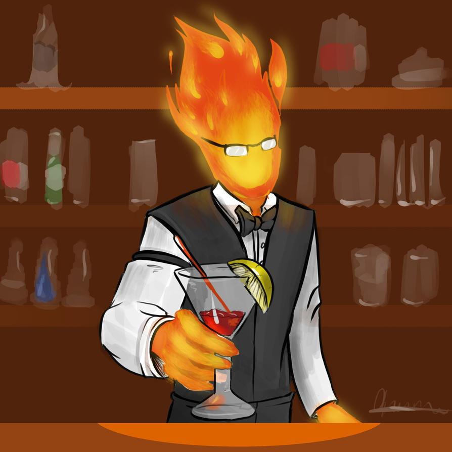 Mr. Grillby (Undertale) .