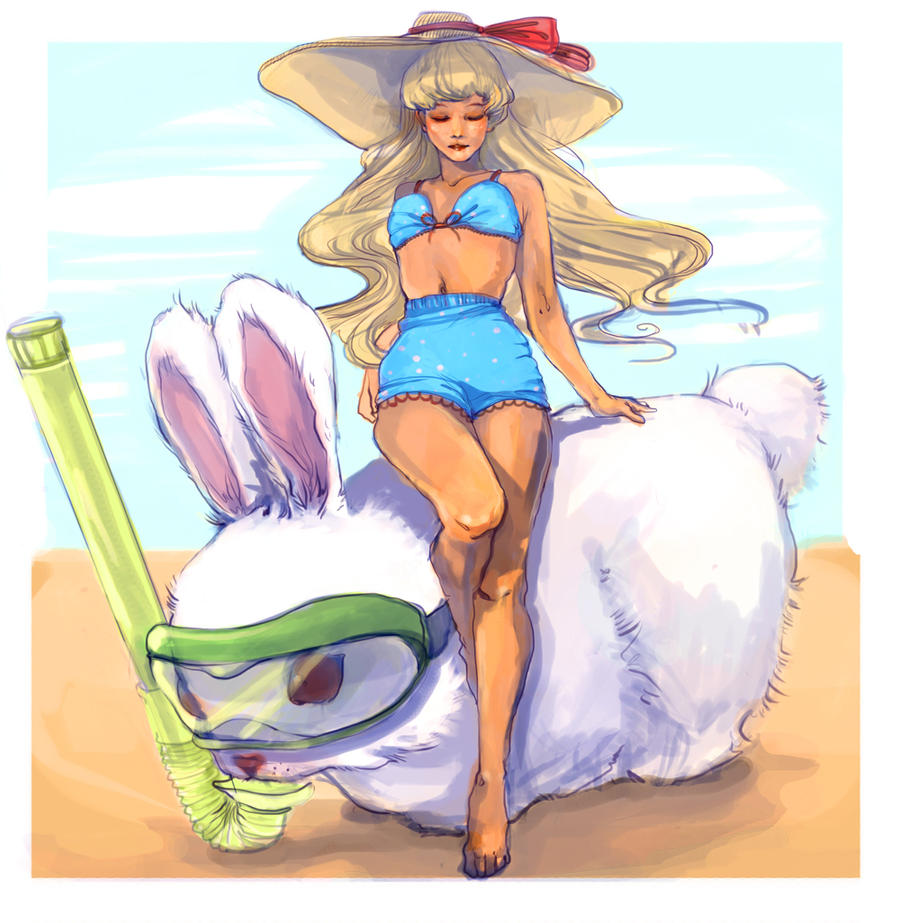 Alice and the Snorkelbunny