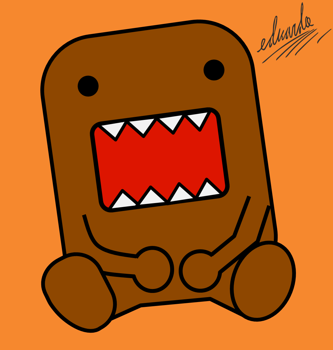 Domo Kun in PowerPoint by Eduard96 on DeviantArt