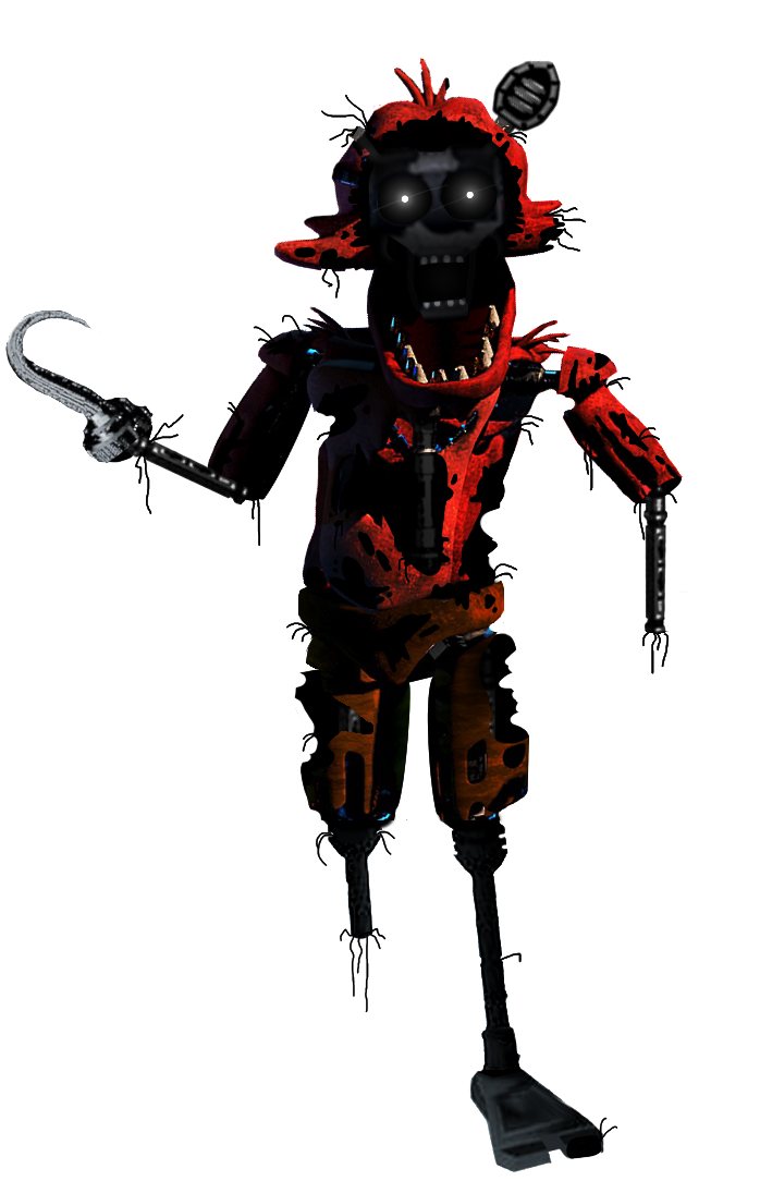 Withered Foxy ( FNAF 1 ) by MutationFoxy on DeviantArt