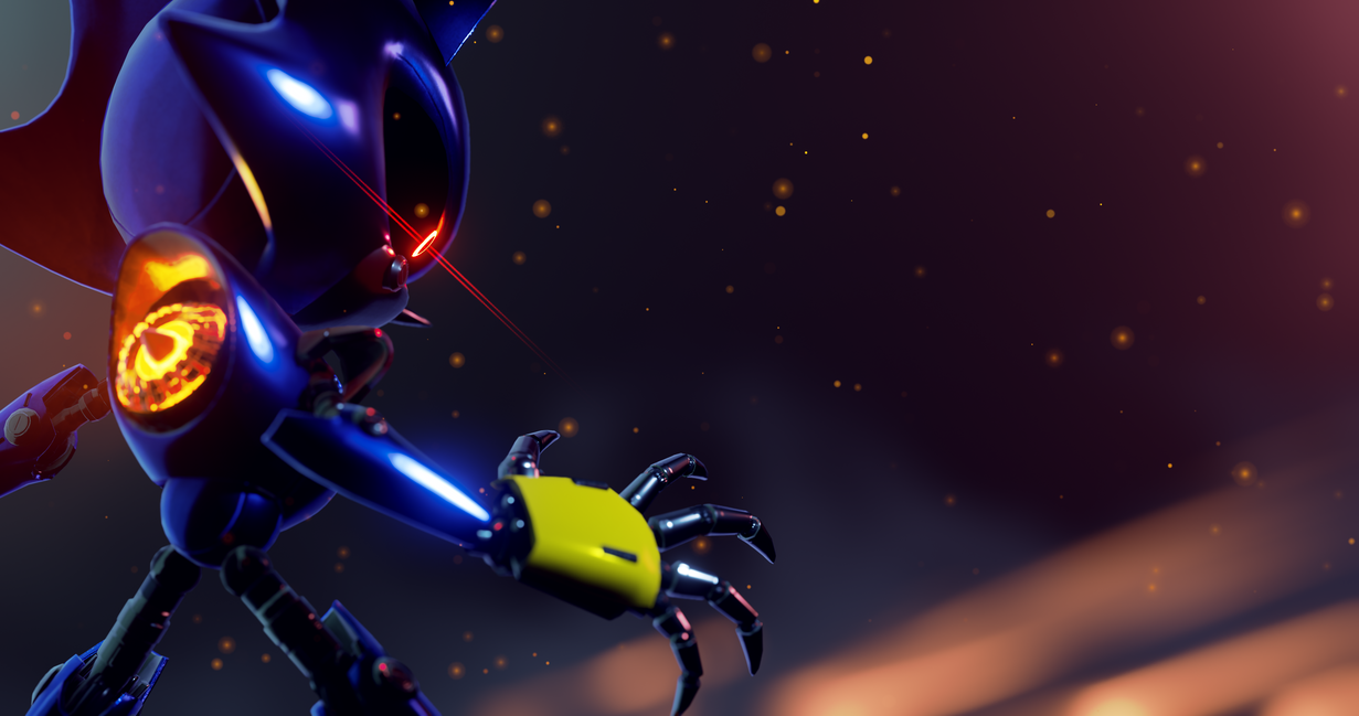 Metal Sonic Blender By ZerrekTheDog On DeviantArt metal-sonic-blender-by-zerrekthedog-on-deviantart