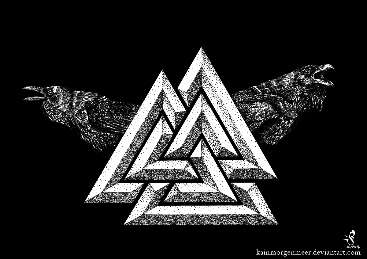 Valknut by on DeviantArt