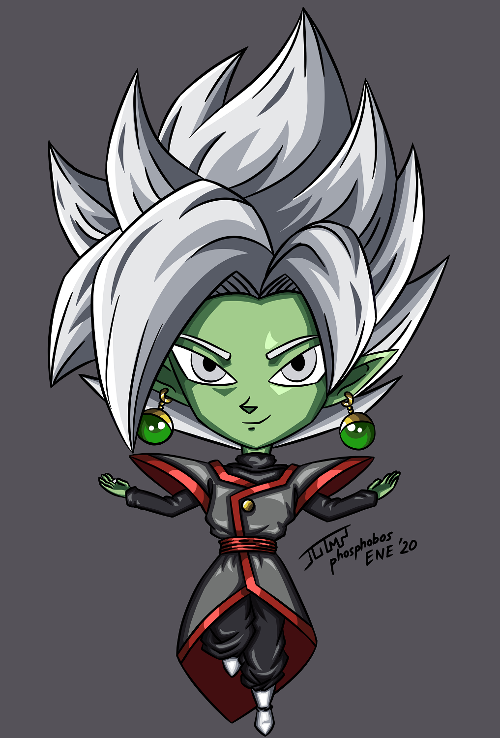 Pual Chibi (Dragon Ball Z) para colorir by PoccnnIndustriesPT on DeviantArt