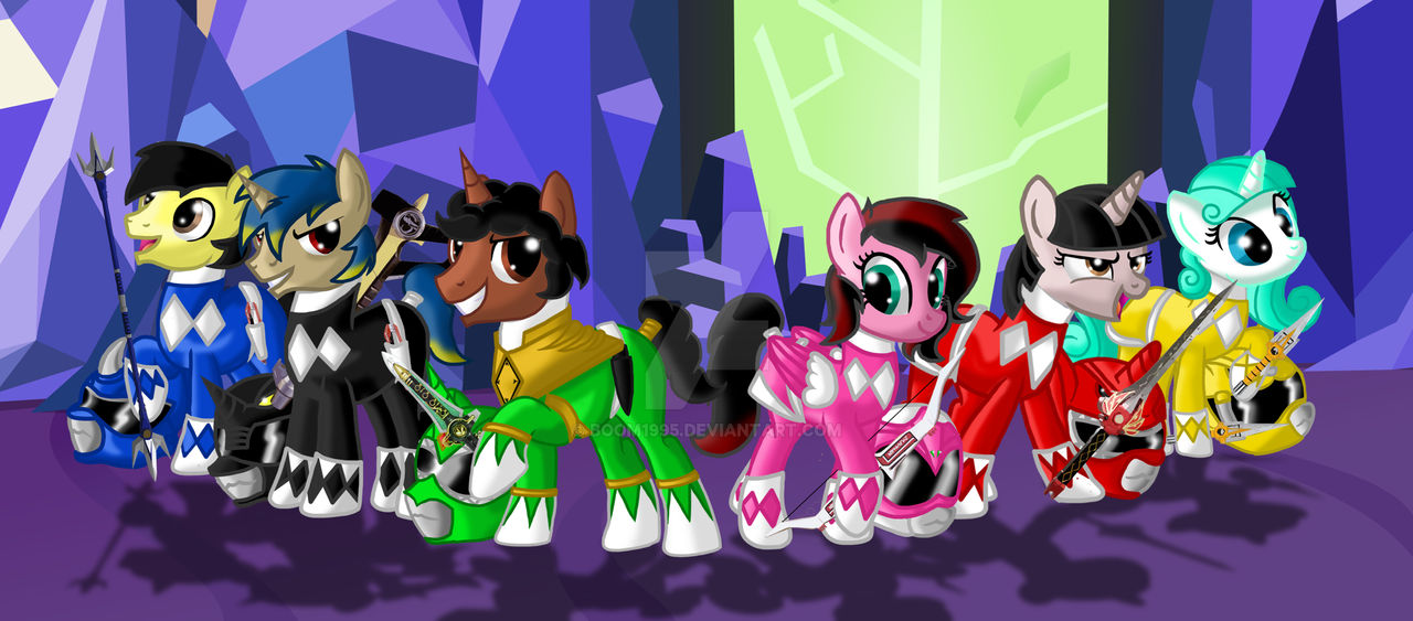 MLP Ranger Team Mighty Moprhin Power Rangers 02 by Boom1995 on DeviantArt
