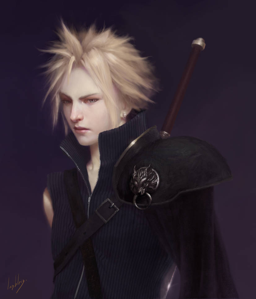 Cloud Strife - Final Fantasy 7 Fanart by JulienLasbleiz on DeviantArt