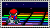 Stamp - Rainbow Road