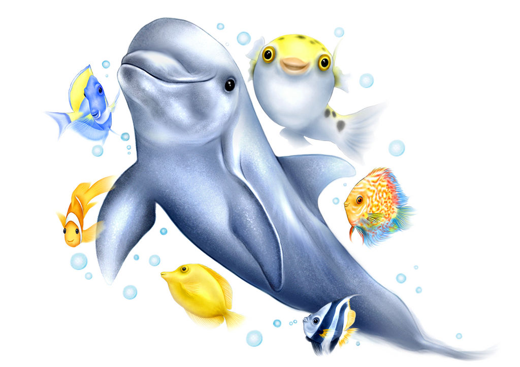 Happy Fish Friend Happy Friends :) by AnnasDrawing on DeviantArt