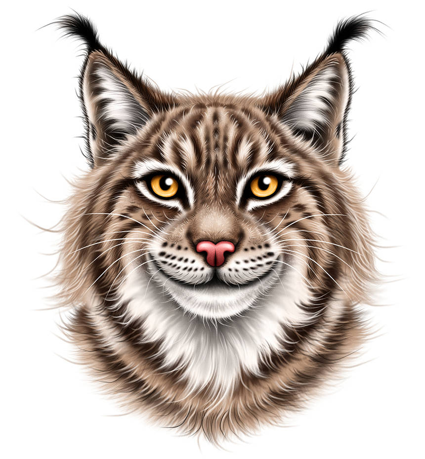 Lynx cat digital drawing by AnnasDrawing on DeviantArt