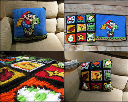 Super Mario World Pillow
