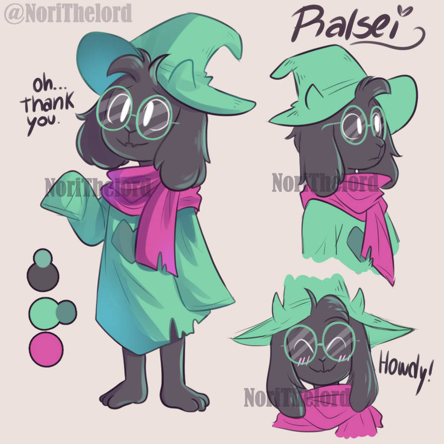 Absolute Ralsei Ralsei - Fanart Design by NoriTheLord on DeviantArt
