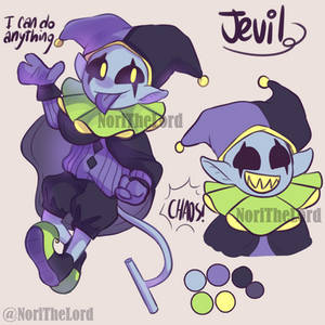 Explore the Best Deltarune_jevil_fanart Art | DeviantArt