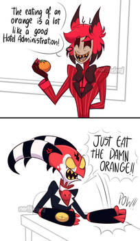 Orange - Hazbin Hotel and Helluva Boss (comic)