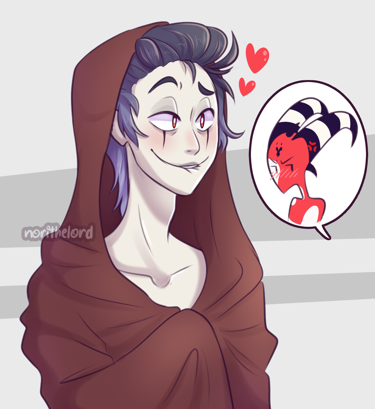 Blanket Stolas human version by NoriTheLord on DeviantArt