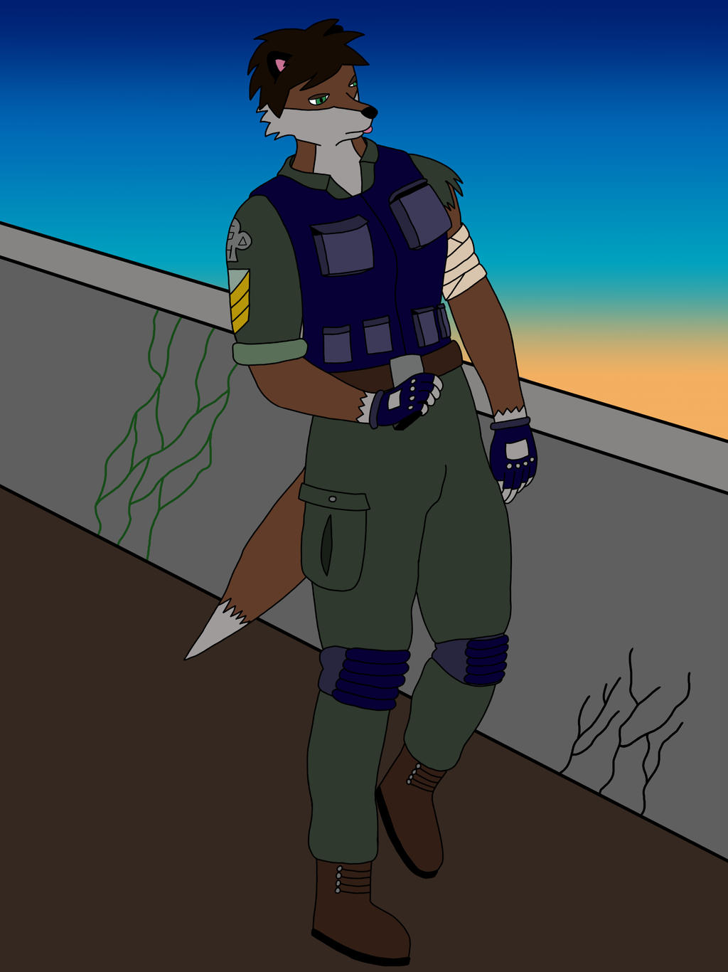 Ranger Battle Damage by Castilo on DeviantArt