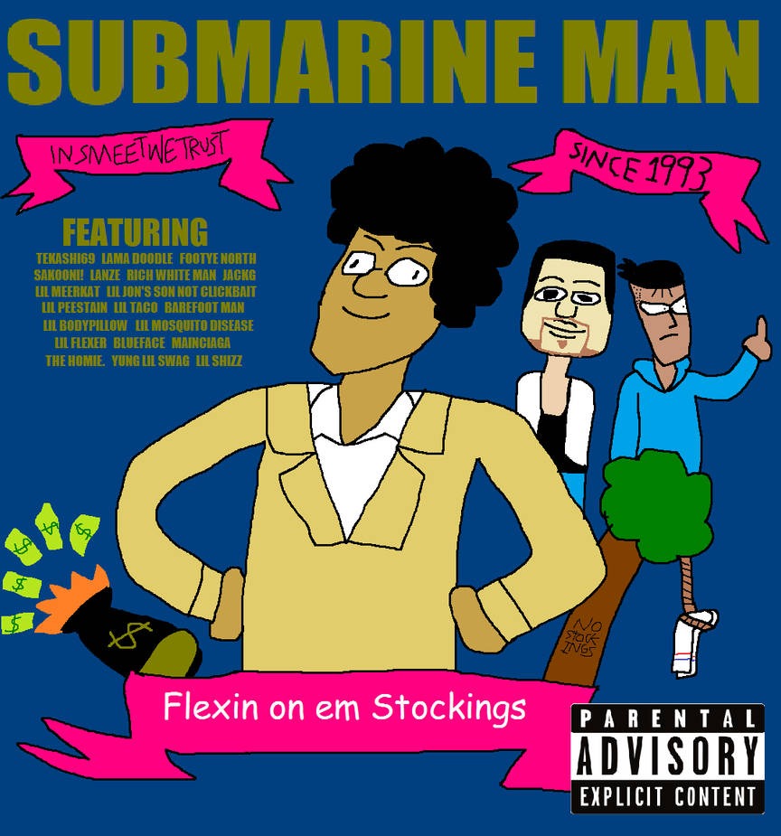Submarine Man Rapper Submarine Man album cover by Davidsonofinga on DeviantArt