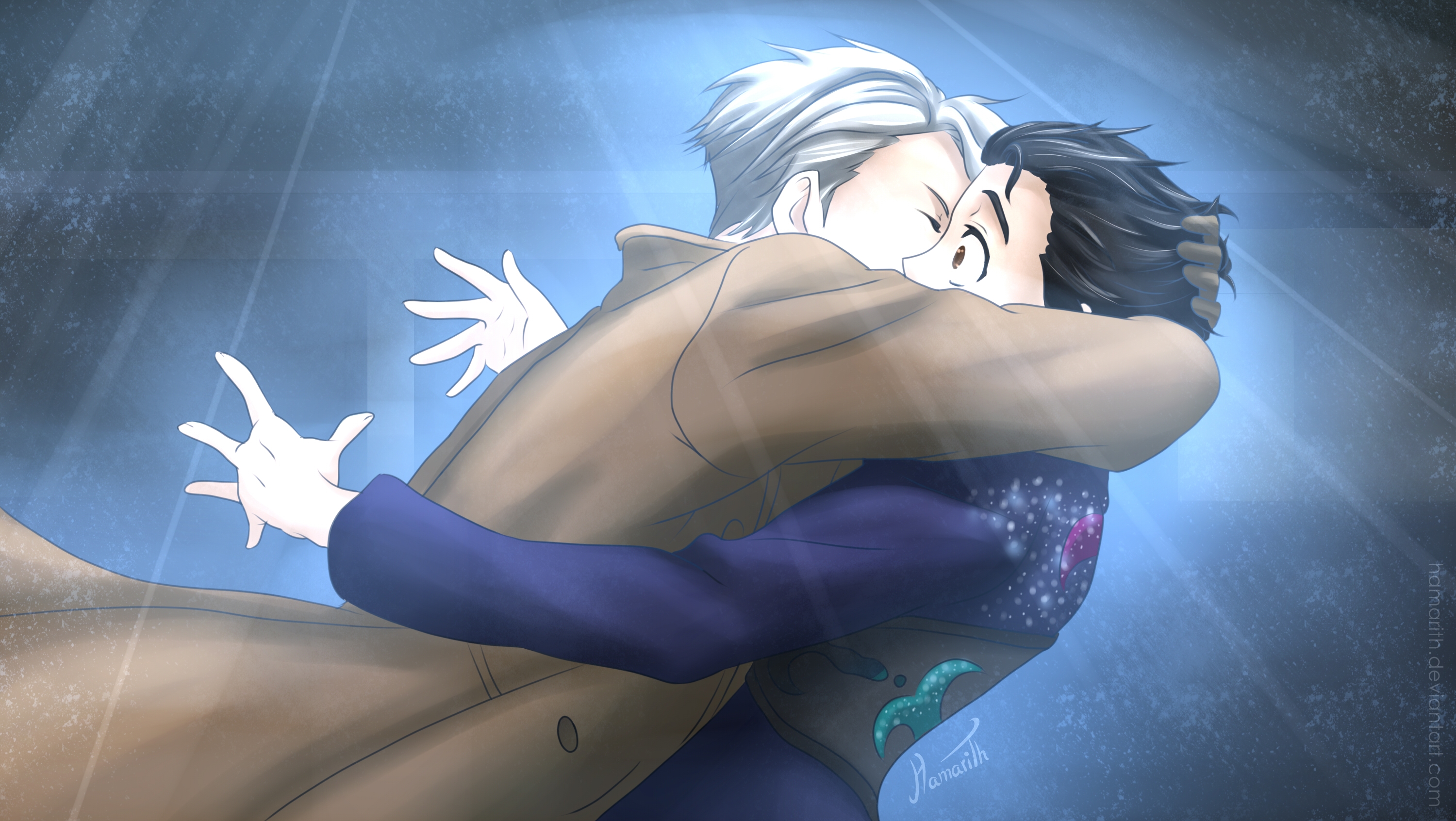 YURI ON ICE - VICTOR AND YURI KISS