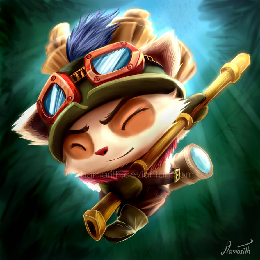 Teemo - League Of Legends by Hamarith on DeviantArt