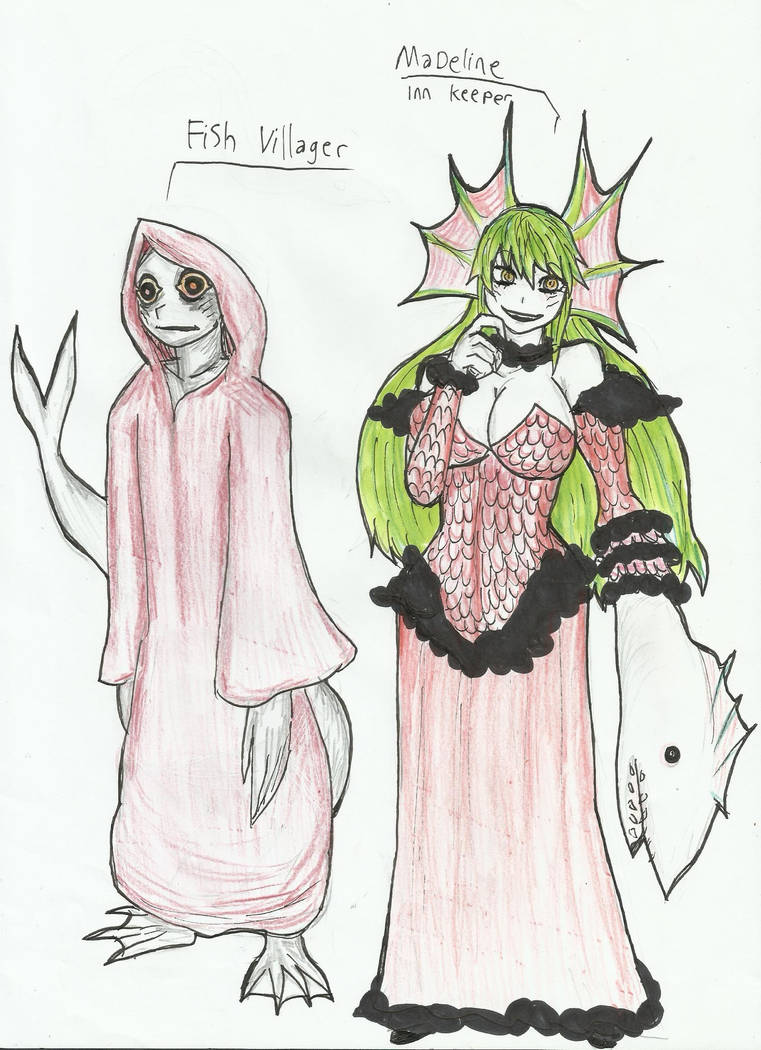 Fish People by Herudrone on DeviantArt
