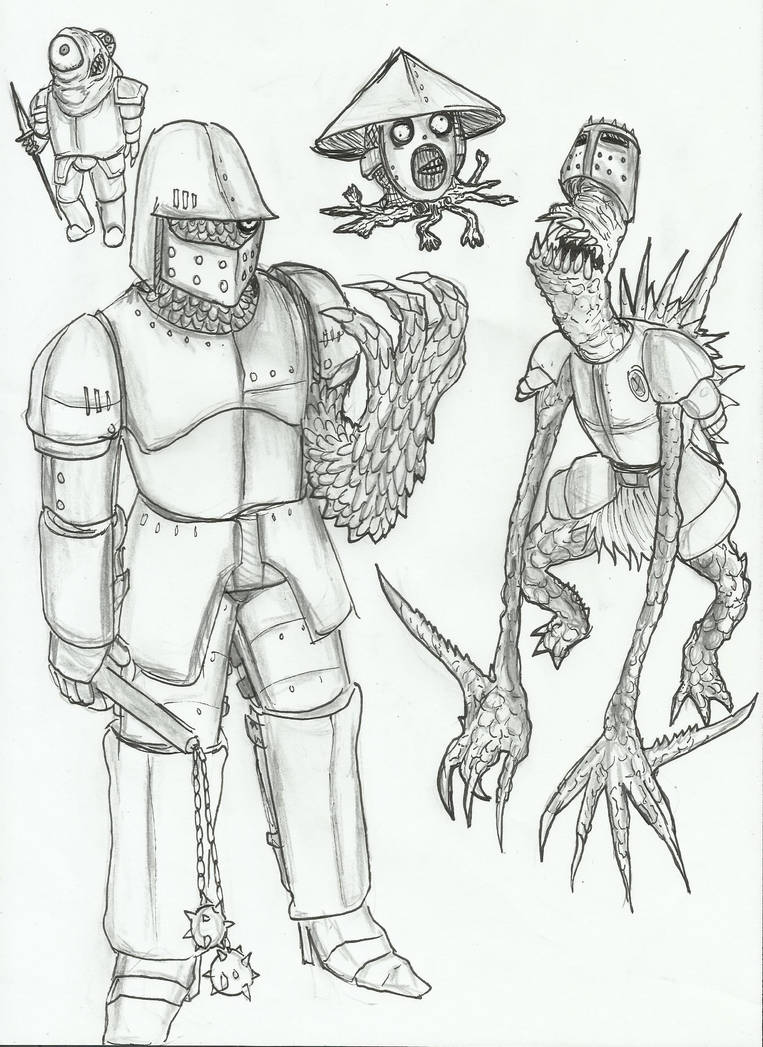 Monster Soldier 4 by Herudrone on DeviantArt