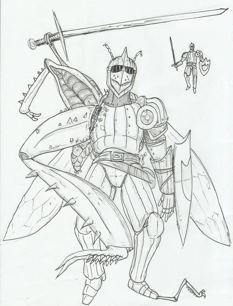 The Knight Insect Corrupted Knight (Insect Type) by Herudrone on DeviantArt