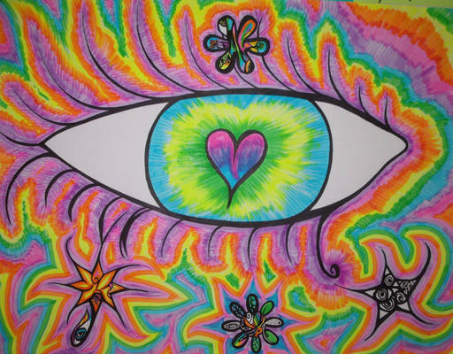 Looking through the psychedelic eye