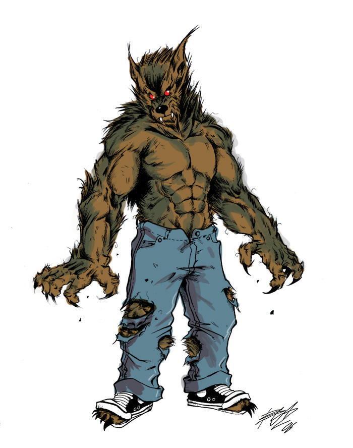 werewolf color by grifth on DeviantArt