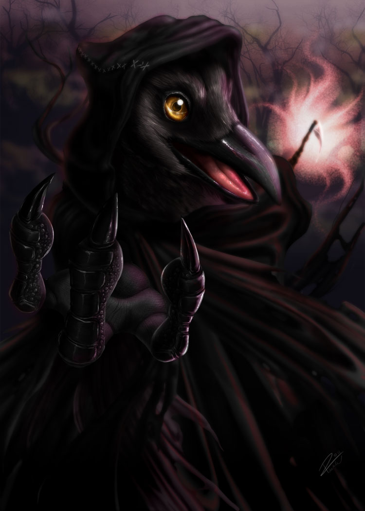 The Reaping Raven by burdfish