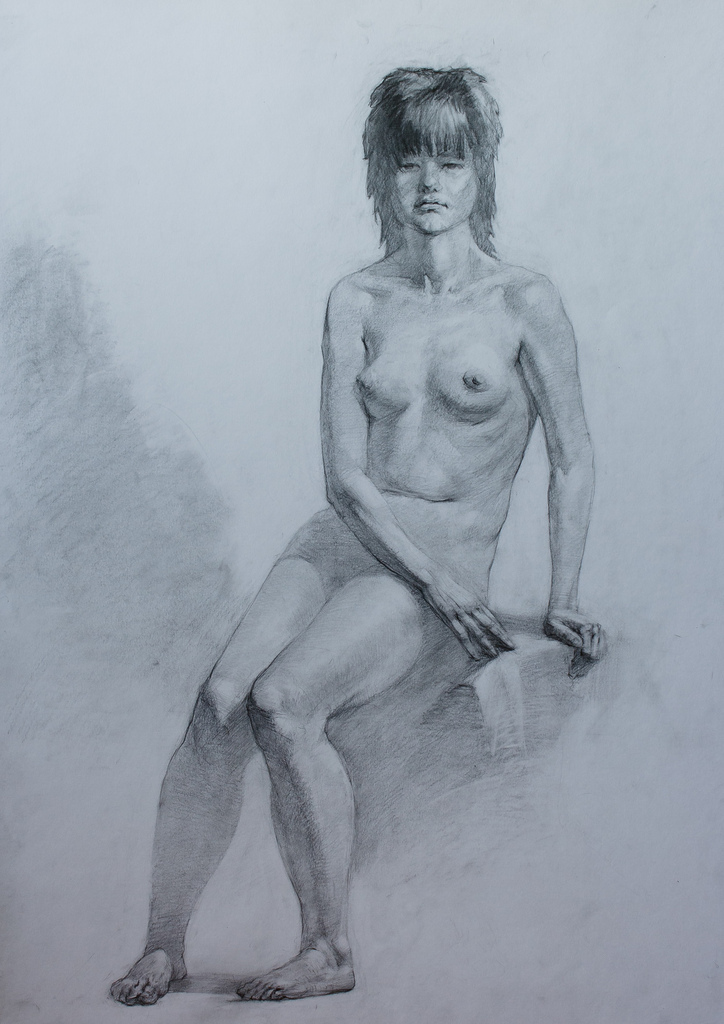 Woman figure study 2