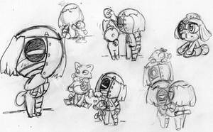 Mostly Zoru themed doodles