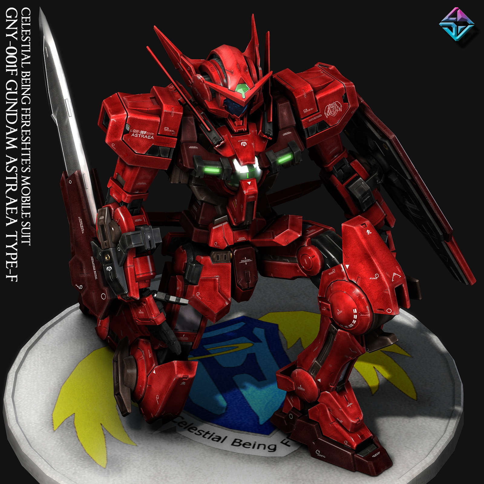 GNY-001F GUNDAM ASTRAEA TYPE-F