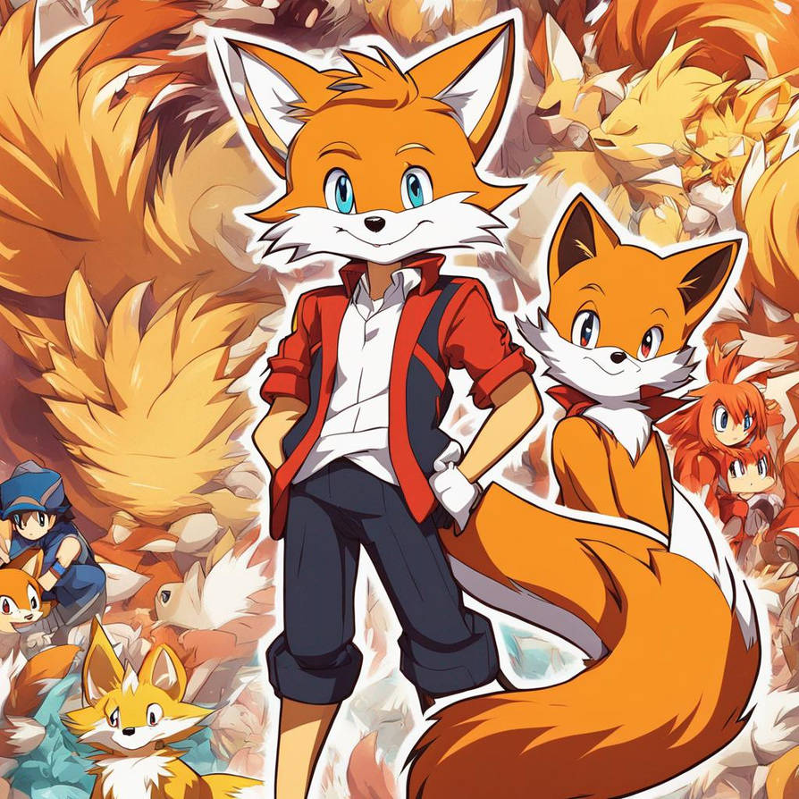 Miles Tails Prower If He Was A Anime Boy