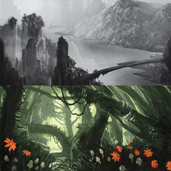 Speedpaint Environments