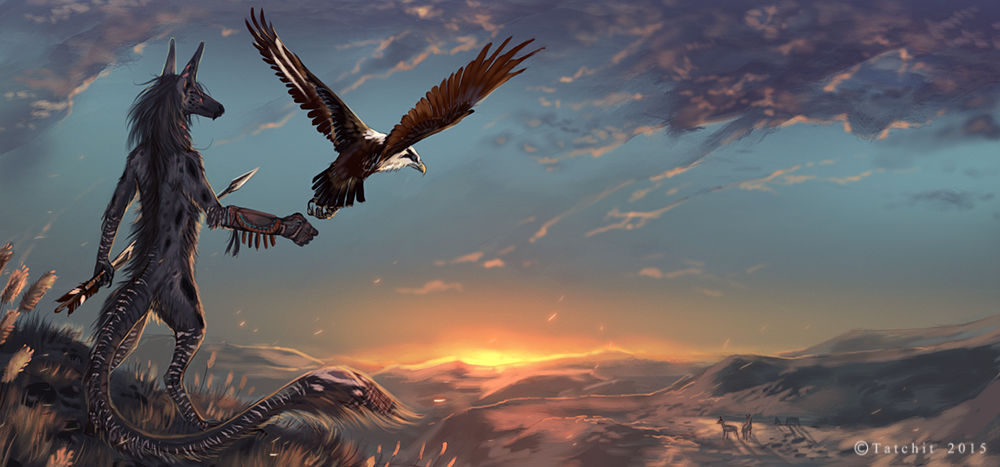 Hunt at Sundown by NukeRooster Hunt at Sundown by NukeRooster