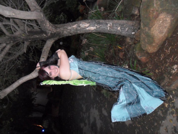 Tree hugging fairy