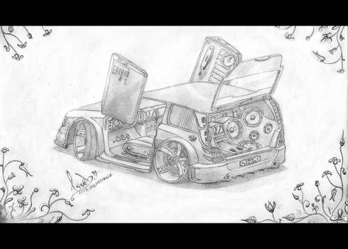 Car drawing