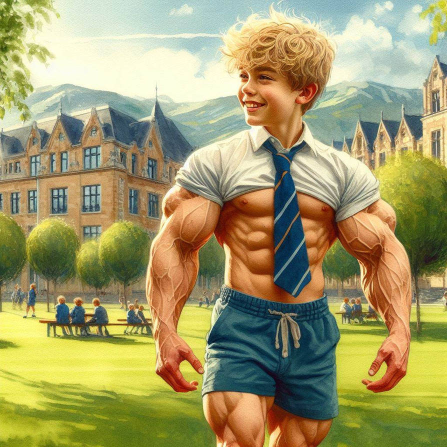 Muscle Boy (18) by NightFlight2 on DeviantArt