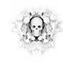 Baroque Style Skull 01 - Ambient Occlusion