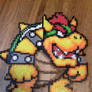 Large Mario Bowser Perler Bead