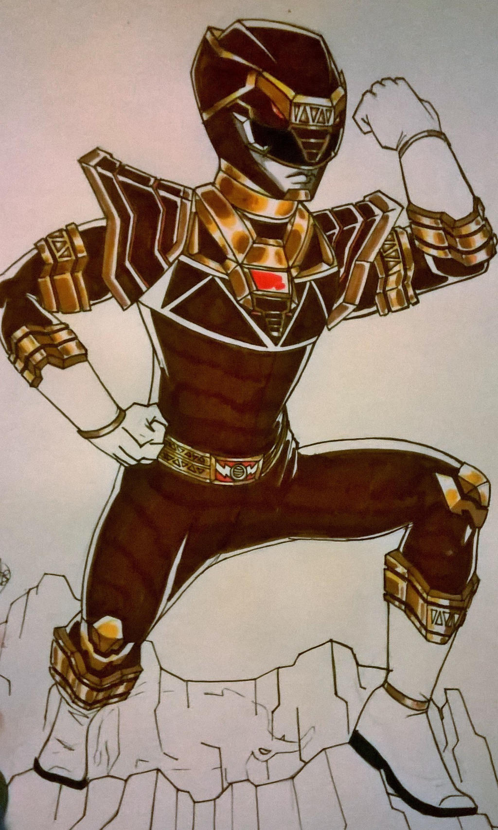 Brown Mammoth Ranger!!!!!! by DynamicSavior on DeviantArt