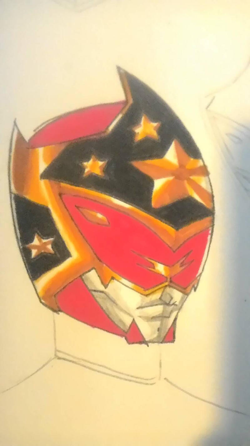 Magic Sentai helmet concept